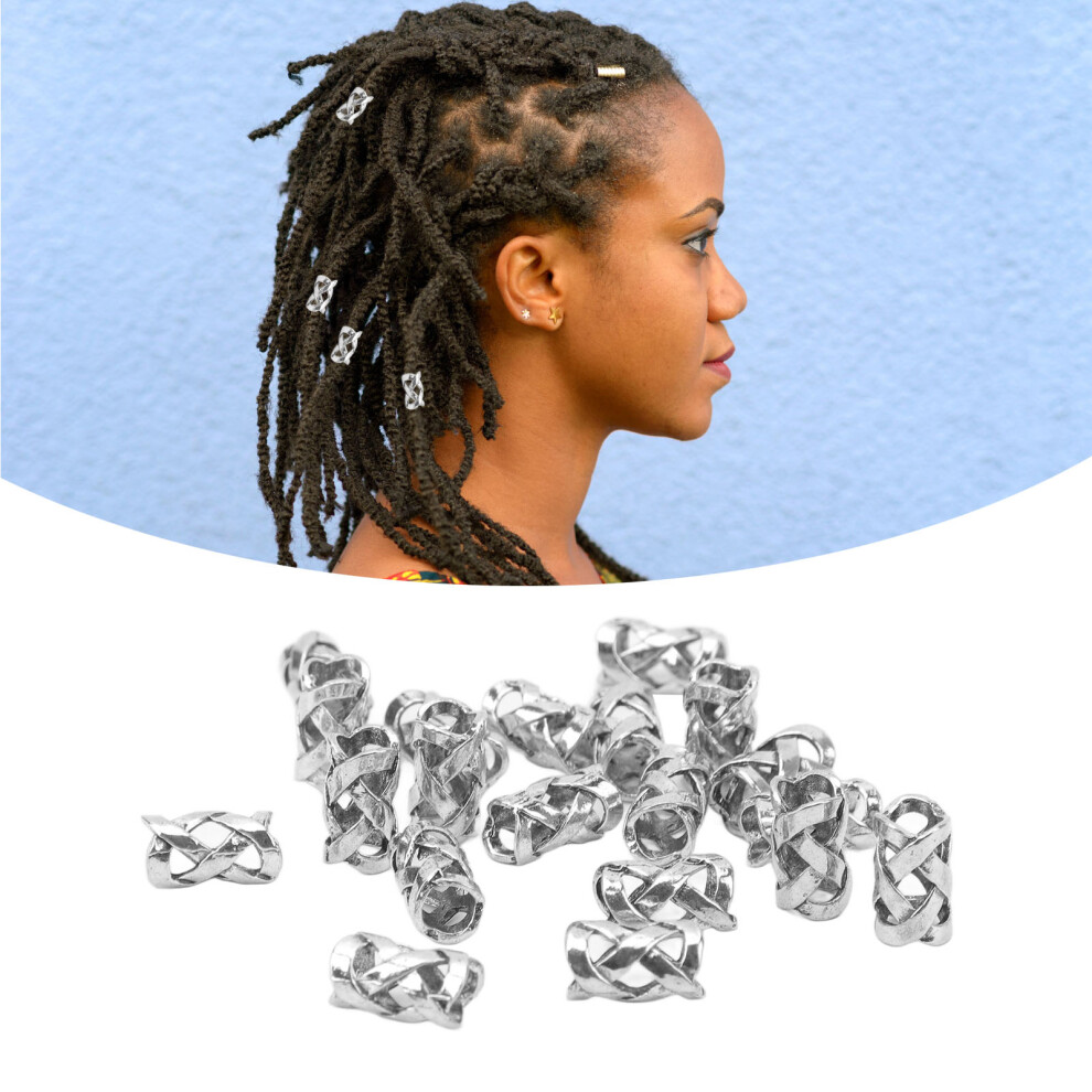 Vintage Design Viking Beard Beads - 20Pcs Alloy Hair Decorations