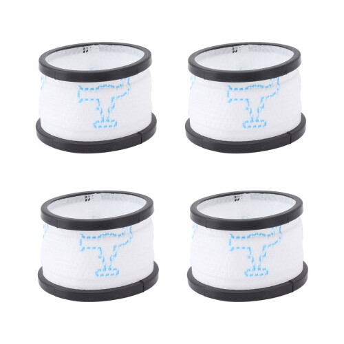 4 Pack Replacement White Filters for S600 S6P S6 Models Vacuum Cleaners 2