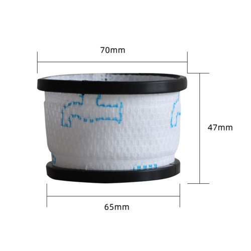 4 Pack Replacement White Filters for S600 S6P S6 Models Vacuum Cleaners 1