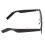 Black Open Ear Smart Glasses IPX4 Waterproof Wireless Bluetooth 5.3 Stereo 7