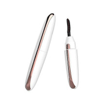 (White) Fashion eye beauty professional Usb charging makeup eyelash curler eyebrow perm kit