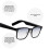 Handsfree Smart Audio Glasses - Bluetooth 5.3 Black Frame IPX4 8