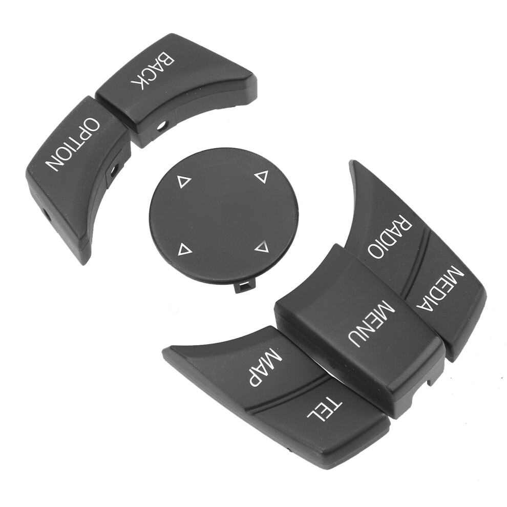 Matte Multimedia Button Kit For E84 E70 E81 E82 E90 E92 E64 Series Black 8311338802276