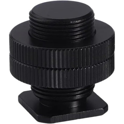 Microphone Stand Conversion Screw 5/8 to 1/4 Inch Adapter for DSLR Camera Tripod Mount with Double Layer Thread 2
