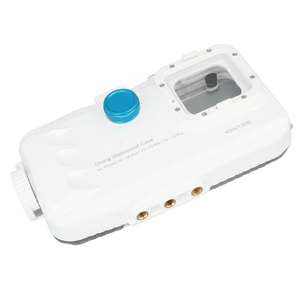 40M Waterproof Diving Case For Iphone 14/13/12 Pro, 130Ft Underwater Cover 9481338804729