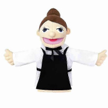 (waiter) Soft Plush Toy Hand Puppet Funny Puppets Toy Professional Character Hand Puppet,50% Offer