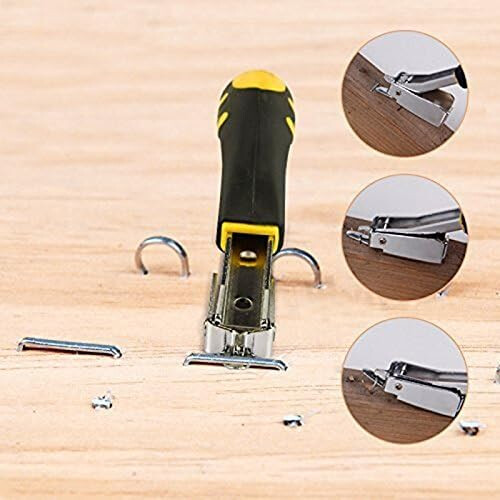 Heavy-Duty Staple Remover and Nail Puller Tool for Office and Professional Use - Ergonomic Handheld Design 2