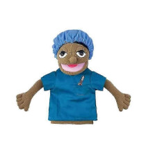 (nurse) Soft Plush Toy Hand Puppet Funny Puppets Toy Professional Character Hand Puppet,50% Offer