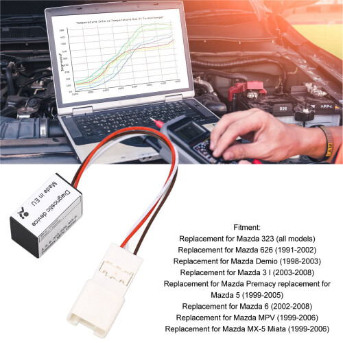 SRS Sensor Emulator for Reliable Mazda MX‑5 Miata 323 626 1991‑2006 2