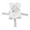 Baby Bath Mat for Newborns: Float Support Soft Cushion White 16