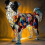 Border Collie lamp home desktop decoration 1