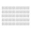 100pcs Transparent Plastic Arrow Nocks, 3.2cm, Lightweight 2