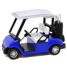 (Blue) Golf Cart Model 1/20 Scale Alloy Golf Cart Diecast Pull Back Car Model Kids Toy Collectible Multi-color Optional