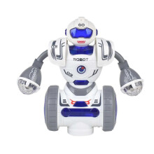 (B) Toy Electric dance robot intelligent 360-degree rotation multifunctional children's toys