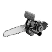 6 Inch Electric Chainsaw Conversion Head for Household Drill, Logging Saw, Garden Saw, Easy Installation