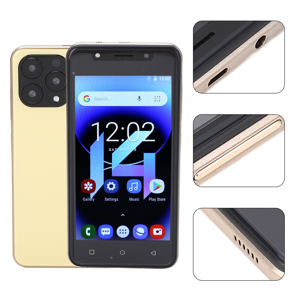 5.0in Full Screen Smart Phone 3G/4G 32GB Gold Dual Sim-image-OPC-PJHKM2Y-NEW