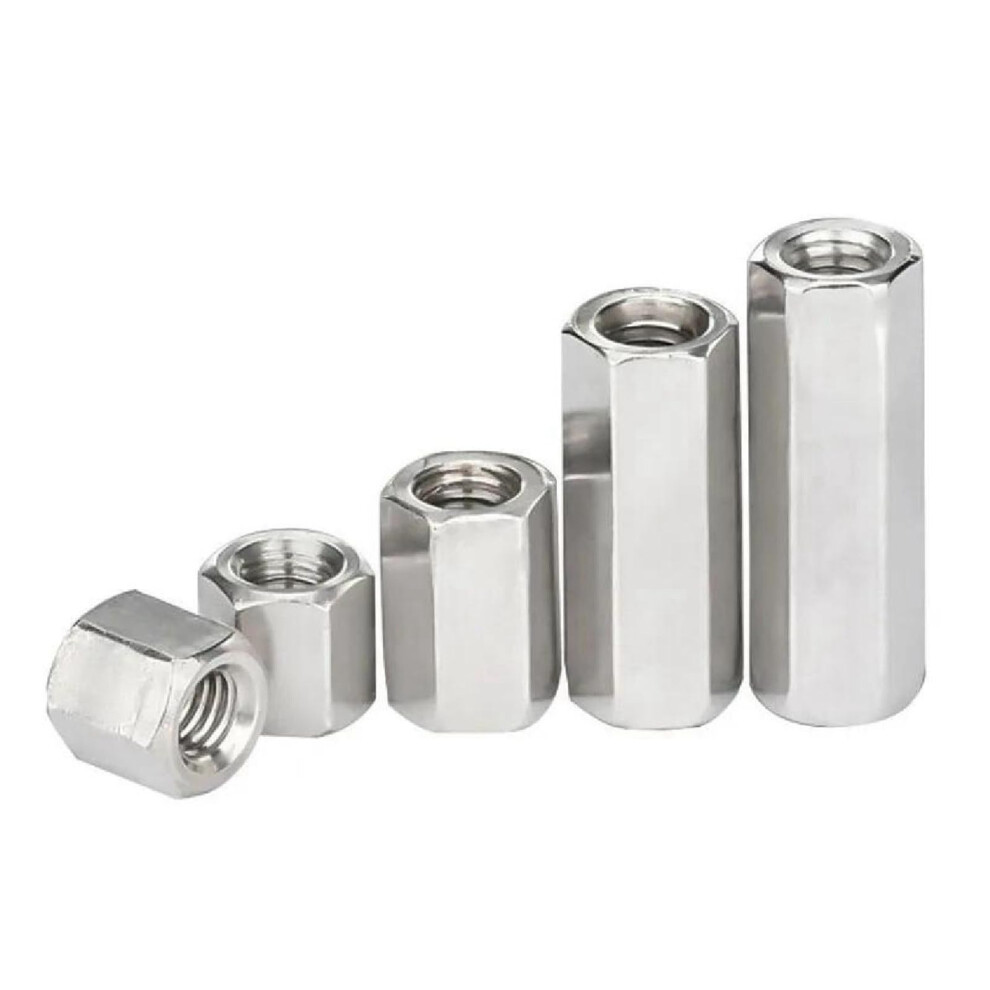 Edelstahl-Sechskant-Kupplungsverbinder M10x17x35mm, Verbindungsmutter mit Innengewinde, Hochwertige IsolationssÃ¤ule, 1 StÃ¼ck-image-OPC-PJHKMRM-NEW