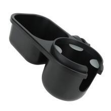 2 In 1 Universal Stroller Snack Catcher for Kids Travel & Daily Use Black