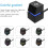 6.6ft Mechanical PC Power Button with 7 Color Light for Desktop Control 4