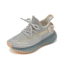 (35, Beige) Kids Sneakers Breathable Running Shoes Fashion Sport Shoes Yj1006