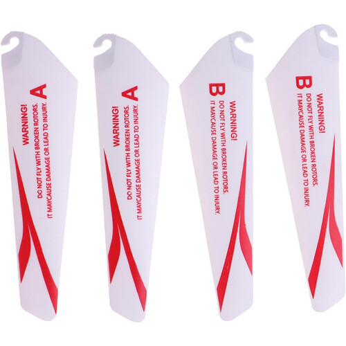 9 cm Propeller Set for Micro Helicopter - Durable Remote Controlled Aircraft Accessories for Enhanced Stability 2