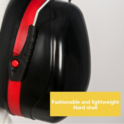 2pcs Adjustable Ear Protectors for Safety Helmets, Noise Reduction, Telescopic Design for Construction Work 2