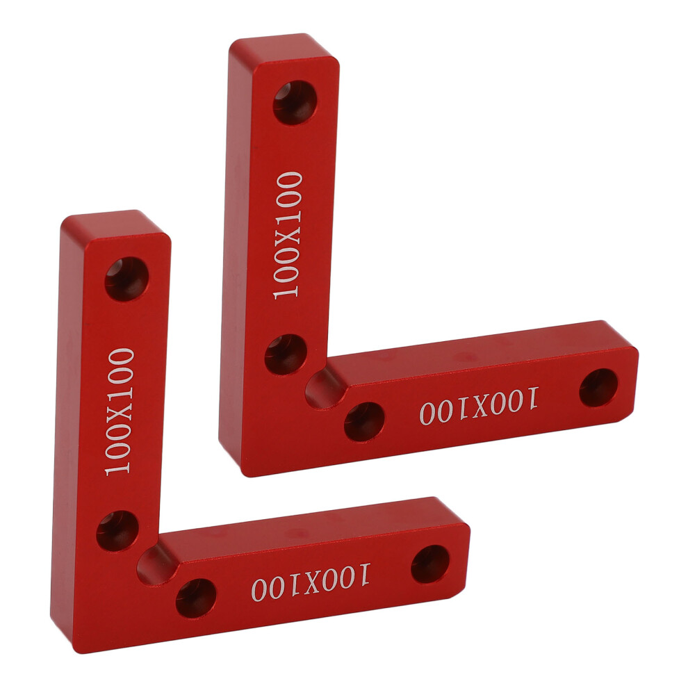 100X100mm Aluminum Alloy Right Angle Clamp For Precise Woodworking 6901338819057