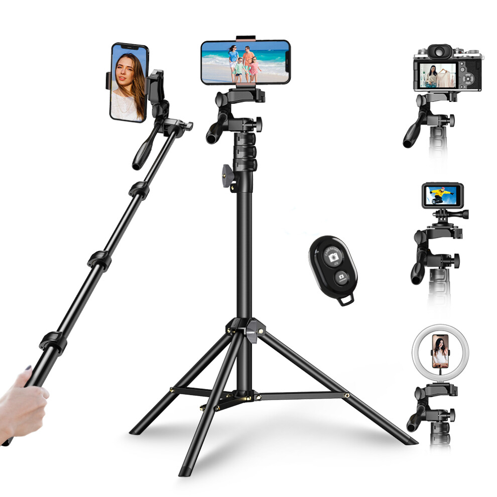 Apexel 70In Extendable Selfie Stick Tripod For Smartphones & Cameras 3471338819713
