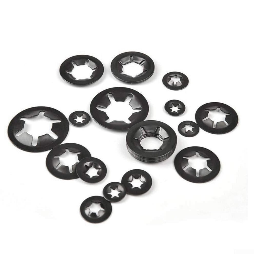 285 Pieces Internal Toothlock Washers Assortment Kit For Shipbuilding And Rail Transportation Fasteners 6276012330303
