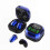 (Blue) S6plus True Wireless Stereo Bluetooth-compatible 5.1 Led Color Screen Hifi Wireless Mini Clock Earphones Multi-color Optional 1