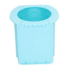Kids Portable Folding Toilet, Blue, 22x12x15cm Travel Potty