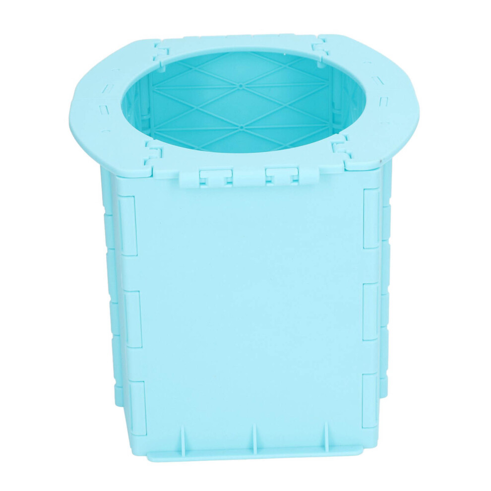 Kids Portable Folding Toilet, 22X12x15cm Travel Potty Blue