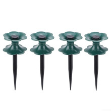 Garden Hose Holder Stakes, 4-Pack Durable Outdoor Support Spikes for Efficient Lawn Protection and Organization
