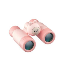 (Pink) Children's Mini Binoculars Children's Share Single barrel binocular HIGH definition mirror removable