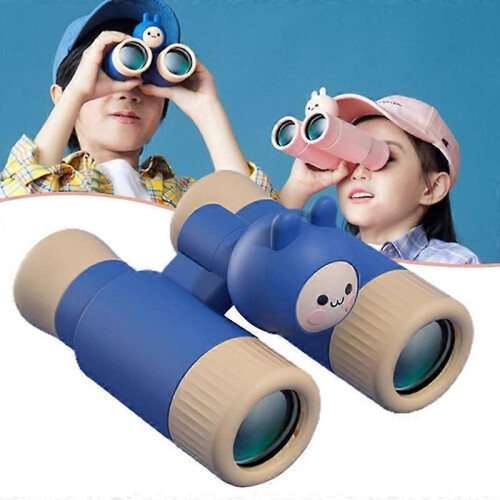 (Pink) Children's Mini Binoculars Children's Share Single barrel binocular HIGH definition mirror removable 2
