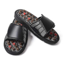 (42 43, white) Feet Massage Slippers Foot Reflexology Acupuncture Therapy Slipper Shoes Unisex