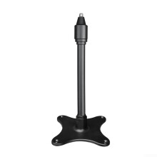 Portable Baby Monitor Camera Holder Stand with Flexible Gooseneck for Easy Positioning and Recording, Black Color