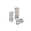 Compression Spring 5 Pieces 3.0 mm Wire Diameter 16-35 mm Outer Diameter 20-100 mm Length for Mechanical Engineering Applications 3