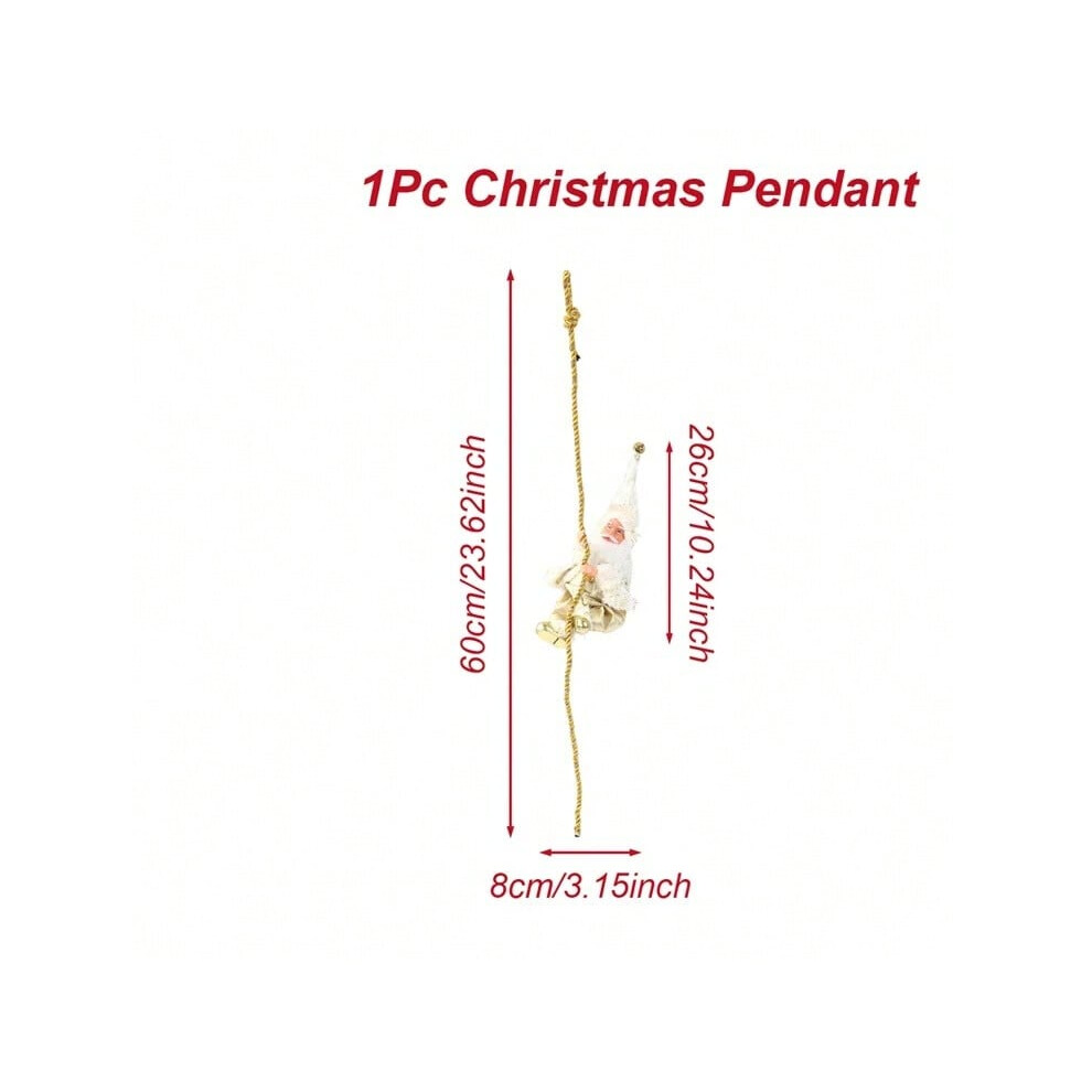 (style 4) Christmas Santa Claus Pendant Merry Christmas Decoration for Home 2025 Pendant Navidad Cristmas Tree Ornament New Year Gift 2026-image-OPC-PJHKRYZ-NEW