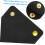 Handle Protection Leather Suitcase Handle Covers for Luggage, Durable Black Trolley Handle Covers, Briefcase Accessories 3