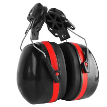 Ear Protectors 2pcs Adjustable Noise Reduction Safety Helmets Lightweight with Rotatable Buckle and Telescopic Settings