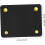 Handle Protection Leather Suitcase Handle Covers for Luggage Trolley Compatible with Black Briefcase Handles 4