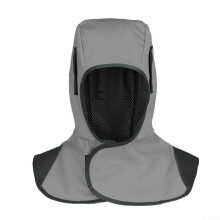 Breathable Flame-Resistant Sweat Hood for Enhanced Safety, Gray, Heavy-Duty Material, Reliable Choice