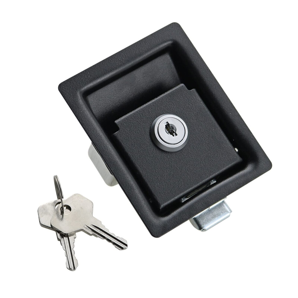 Embedded Tool Box Lock for Truck Trailer and Electric Cabinets, Heavy-Duty Security Lock, 1 Piece, Durable Steel Construction-image-OPC-PJHKVNY-NEW