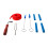 Piano Tuning Tool Set with Wrench, Mute, Felt, 15cm 1
