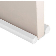 (white) Lebanghui Twin Door Draft Stopper,noise Blocker 30"