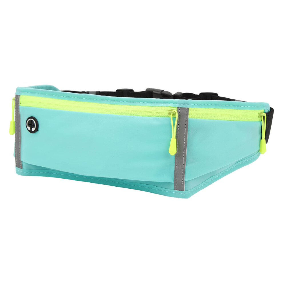 Large Capacity Waterproof Running Belt with Earphone Hole, Sky Blue-image-OPC-PJHKXDS-NEW