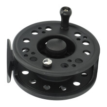 7/8 Size Fly Reel for Streams & Lakes Precise Machining Plastic Black Finish