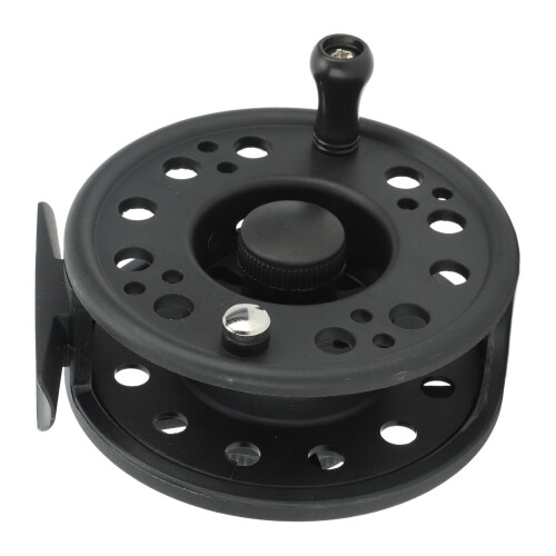 7/8 Size Fly Reel for Streams & Lakes Precise Machining Plastic Black Finish
