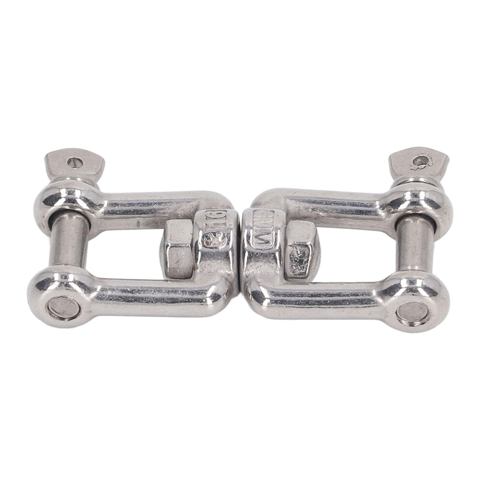Stainless Steel 304 Double Jaw Shackle Connector 6Mm Rustproof 4691338842200